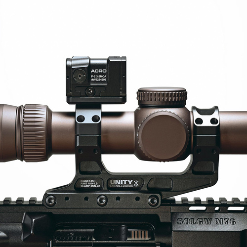 Unity Tactical - Montaż na lunetę MRDS Top Ring for FAST LPVO 30 mm - Czarny - FST-S30B-PCR