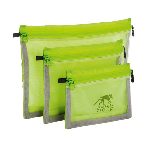 Tasmanian Tiger - Zestaw organizerów Mesh Pocket Set - Safety Yellow - 7632.551