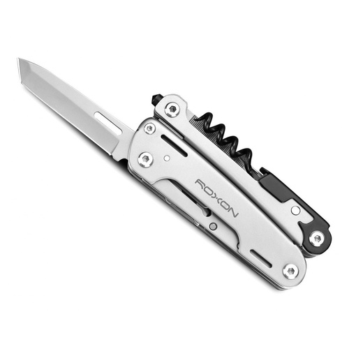 Multitool Roxon Storm S801S z zestawem bitów - Szary perłowy - CM1334