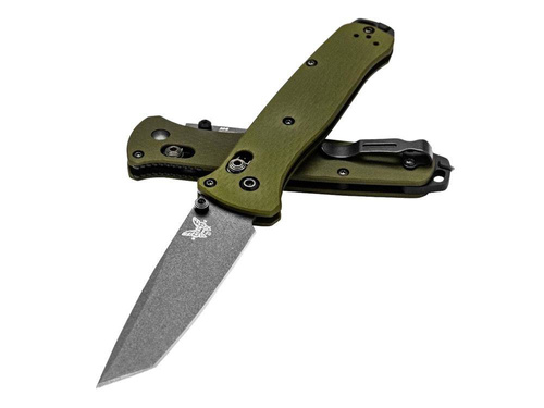 Benchmade - Nóż taktyczny składany 537GY-1 Bailout - CPM-M4 - Zielony - 537GY-1