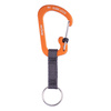 Nite Ize - Karabinek SlideLock® Key Ring Aluminum #3 - Pomarańczowy - CSLAW3-19-R6
