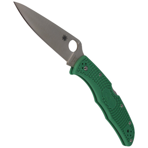 Spyderco - Nóż składany Endura® 4 FRN Flat Ground Green - C10FPGR