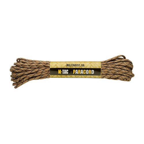 M-Tac - Paracord Type III 550 - 4 mm - 15 m - Desert Camo - 10250126