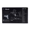 Gunpany - Mata do czyszczenia broni Glock Gun - Czarny - SCBM-02