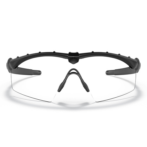 Oakley - Okulary balistyczne Standard Issue M Frame 2.0 Industrial - Matte Black - Przezroczyste soczewki - OO9213-04