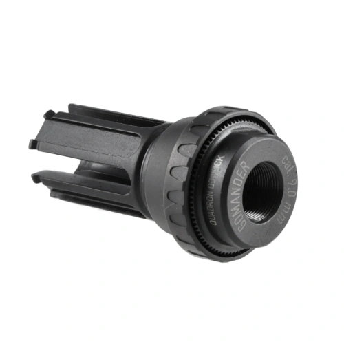 Tłumik płomienia Gomander Quadron Evo 9 mm 1/2x36 - Stal hartowana - Czarny - TB0.10205