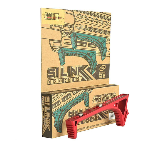 Strike Industries - Chwyt SI LINK CFG KeyMod / M-LOK - Czerwony - LINK-CFG-RED
