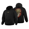M-Tac - Bluza z kapturem Hoodie Worn to the Bone - Czarna - 20554002