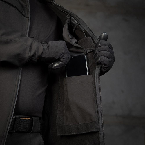 M-Tac - Softshell taktyczny Police - Czarny - 20203002