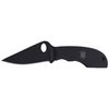 Spyderco - Nóż Grasshopper - Black Blade Plain - Czarny - C138BKP