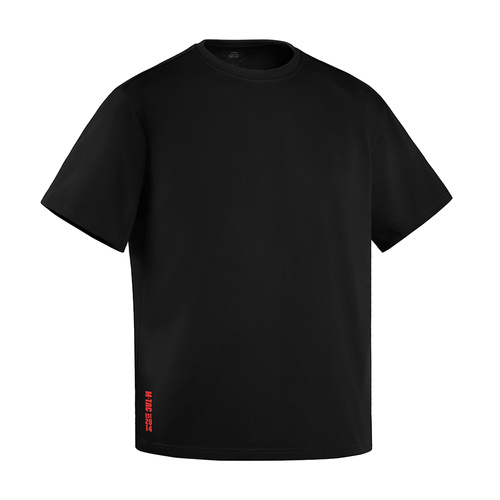 M-Tac - Koszulka Train Hard Oversized Cotton - Czarna - 80162002
