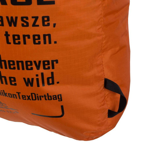 Helikon - Worek na śmieci Dirt Bag 10 L - Pomarańczowy / Czarny - AC-DTB-NL-2401A