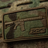 M-Tac - Naszywka AR-15 - PVC - 3D - Kamuflaż - 8613