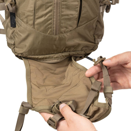 Helikon - Plecak EDC Groundhog - Nylon RipStop - MOLLE/PALS - Czarny - PL-GHG-NL-01