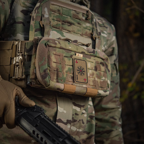 M-Tac - Naszywka haftowana Karta Hełm Grozy - Coyote - 51392005