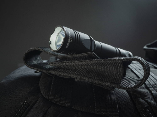 Armytek - Latarka taktyczna Dobermann Pro Magnet USB - Biała - 1500 lumenów - F07501C