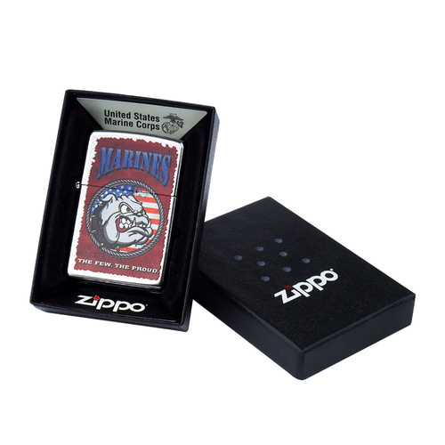 Zippo - Zapalniczka benzynowa US Marines Corp - Street Chrome - Z28520