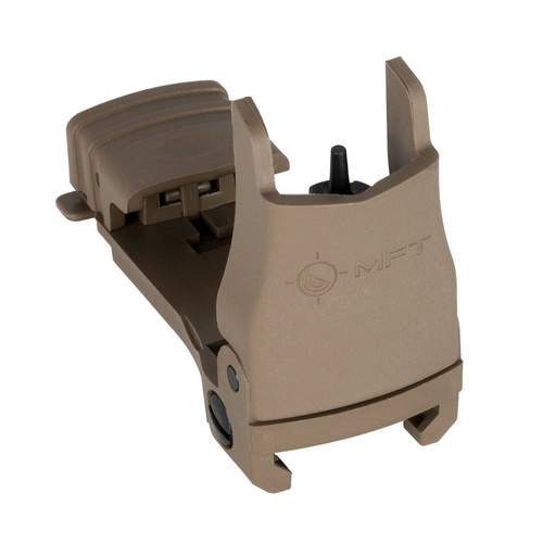 MFT - Składana muszka na szynę Picatinny - Scorched Dark Earth - BUPSWF-SDE