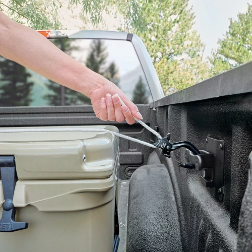 Nite Ize - Klamra CamJam z karabińczykiem SlideLock - Aluminium - Mały - Czarna - CJSLS-01-R3