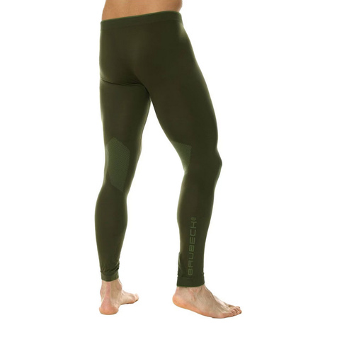 Brubeck - Legginsy termoaktywne Ranger Protect - Khaki - LE1242M