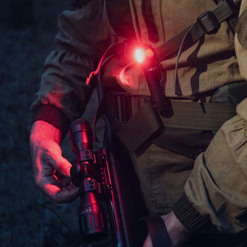 Armytek - Latarka czołowa Wizard C2 WR - Ładowarka magnetyczna - 1100 lm - 18650 - Czarna - F06901C