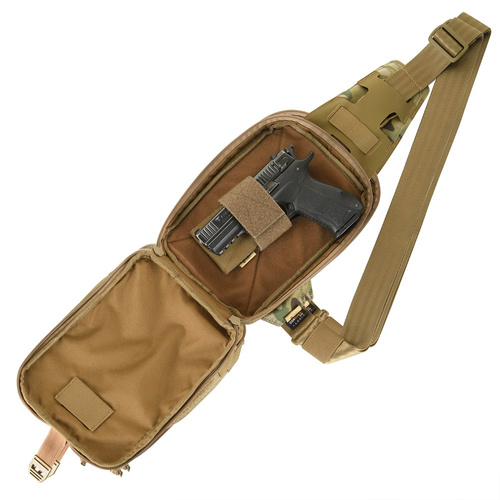 M-Tac - Torba z rzepem Sling Pistol Bag Elite Hex - Multicam/Coyote - 51403508