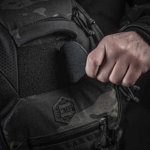 M-Tac - Naszywka Operator - PVC 3D - Czarny - 51338002
