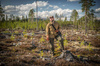 Helikon - Koszula bushcraftowa Woodsman - DuraCanvas - Czarny/Taiga Green - KO-WDN-DC-1109A
