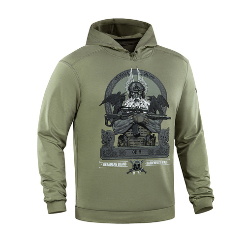 M-Tac - Bluza z kapturem Odin Mystery - Bawełna - Light Olive - 20552038