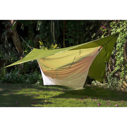 Ticket to the Moon - Moskitiera do hamaka Convertible Bug Net 360° - Army Green - TMNET24