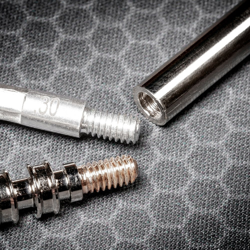 Real Avid - Zestaw do czyszczenia broni Bore Max Speed Clean System - .380/9 mm/.38 SPC/.357 - AVBMSET9MM