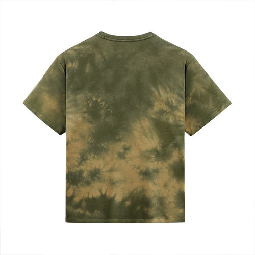 M-Tac - Koszulka Washed Cotton Hard - Oversize - Tie-Dye - Bawełna - Olive - 80146001