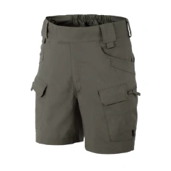Helikon - Spodenki taktyczne Urban Tactical Shorts UTS - 8,5" - PolyCotton Stretch Ripstop - Taiga Green - SP-UTU-SP-09