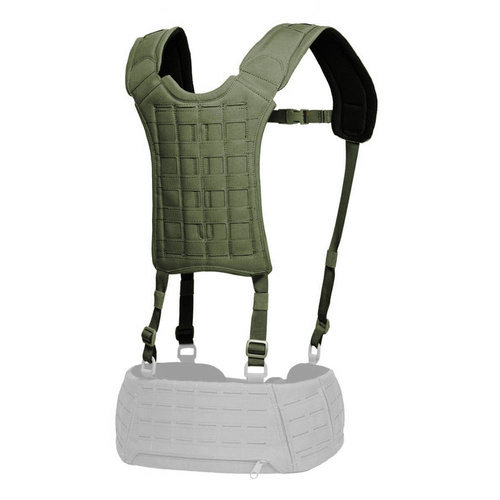 Templars Gear - Szelki taktyczne 4-punktowe H-Harness - MOLLE - Ranger Green - TG-H-HAR-4-RG