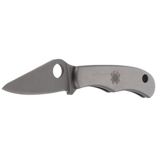 Spyderco - Nóż składany Bug - Stal nierdzewna - Srebrny - C133P