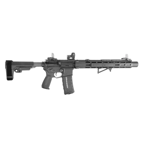 UTG - Składana muszka na Front Sight Flip-Up - Picatinny - Aluminium - Czarny - TLUFS55