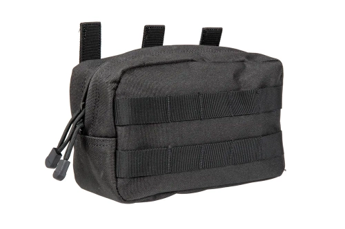 GFC Tactical - Pozioma średnia ładownica Cargo Pouch - Czarna - GFT-19-019550