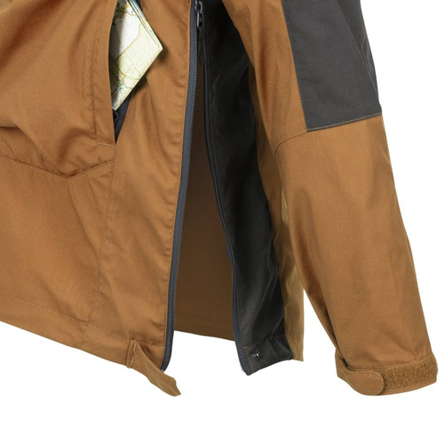 Helikon - Kurtka softshellowa Anorak Woodsman - DuraCanvas - Czarny - KU-WDN-DC-01