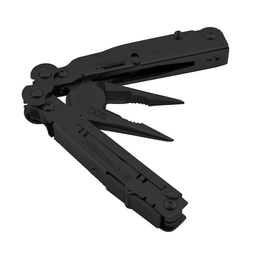 SOG - Multitool PowerAssist B66N-CP - 420 - 16 narzędzi - Czarny - B66N-CP