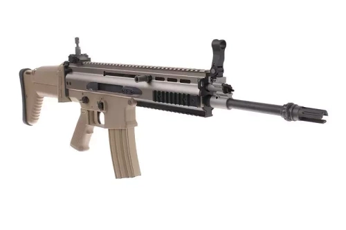 WE - Replika AEG karabinka SCAR-L MK16 MOD 0 - Tan - WET-01-005926