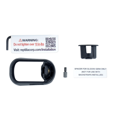 Reptilia - Magwell Blackhole do pistoletu Glock 19/23 Gen 3 & 4 - Czarny - 100-005