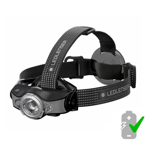 Ledlenser - Akumulatorowa latarka czołowa MH11 - 1000 lumenów - Szara -  500996