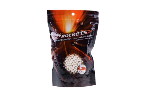 Rockets - Kulki do ASG Professional - 0.30 g - 1660 szt. - Białe - ROC-16-018530