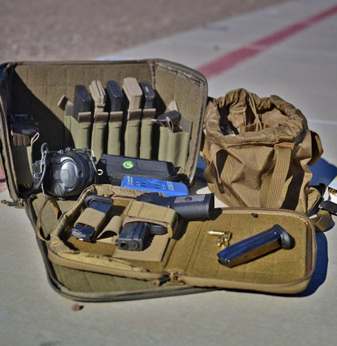 Helikon - Pokrowiec na dwa pistolety Double Pistol Wallet - Cordura - Czarny - MO-DPW-CD-01