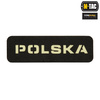 M-Tac - Naszywka - Polska 25х80 - Laser Cut Fluorescencyjna - Czarno/Biała - 51004202
