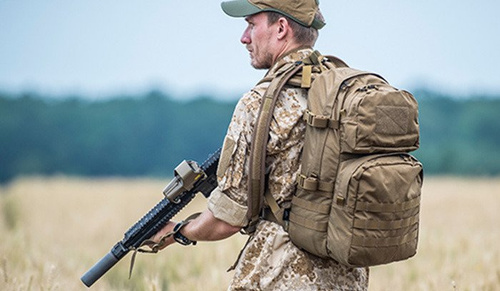 Helikon - Plecak wojskowy Ratel Mk2 - 25 L - Cordura - DWR - Shadow Grey - PL-RT2-CD-35