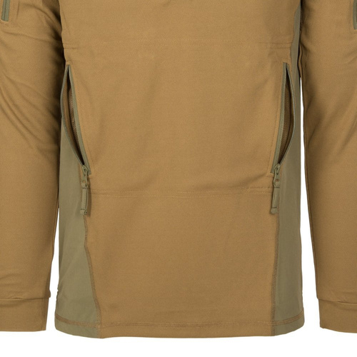 Helikon - Bluza strzelecka Range Hoodie® - Olive Green / Czarna - BL-BRH-TC-0201A