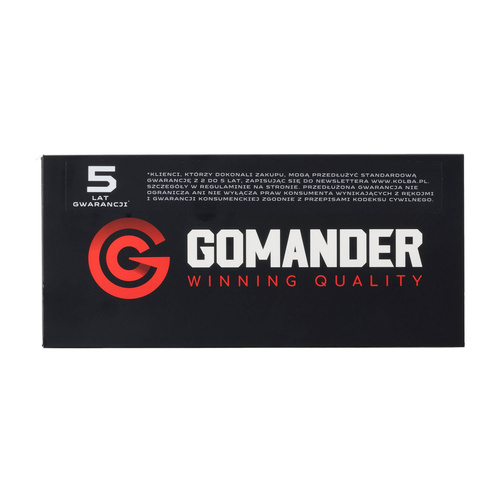 Gomander - Kompensator płomienia Quadron Evo - 7,62mm - Gwint 5/8"x24 - Czarny - TB0.10205