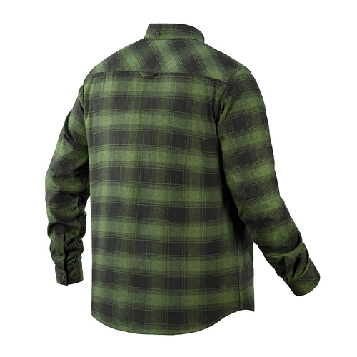 M-Tac - Koszula Lumberjack - Bawełna - Zielony/Czarny - 10026