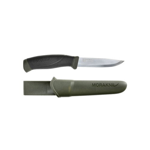 Morakniv - Nóż myśliwski Companion MG - Sandvik 12C27 - Oliwkowy - 11827